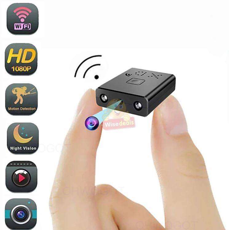 Smallest XD Mini Camera 1080P HD WIFI IP Remote Monitoring IR Night Vision