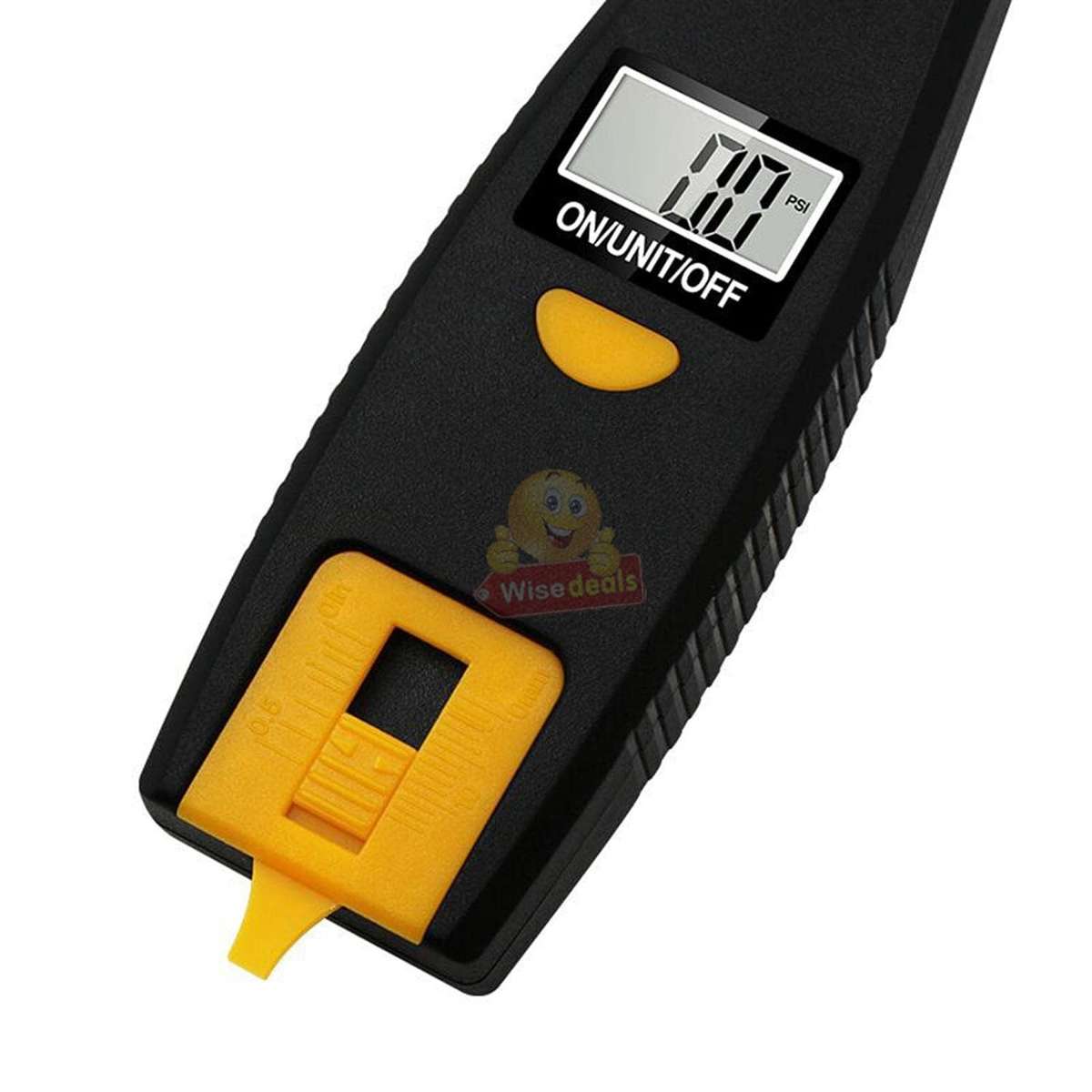 2 in 1 Digital LCD Display Tyre Air Pressure Gauge Meter