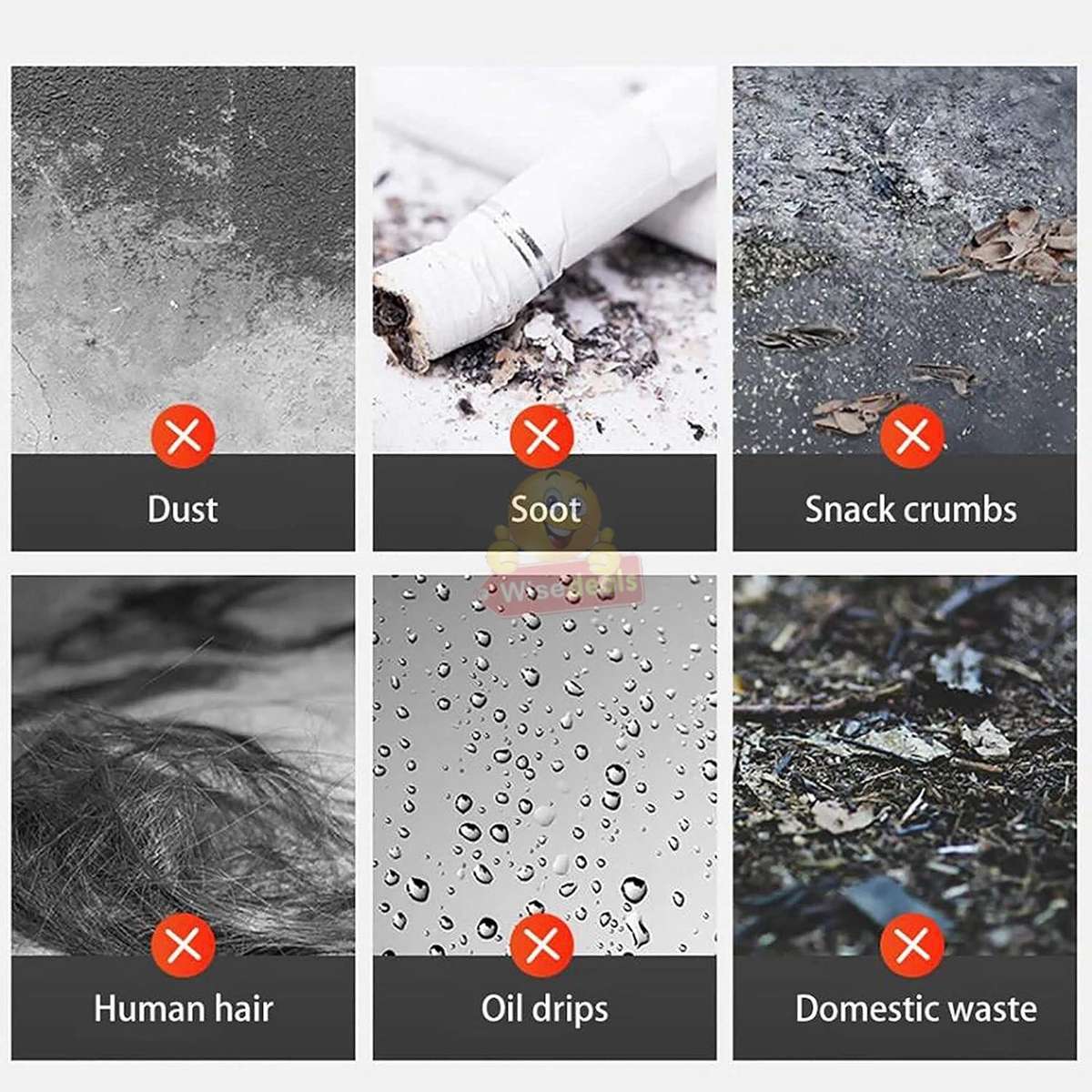 Large Tyre Inflator Plus Wet and Dry Vacuum Cleaner