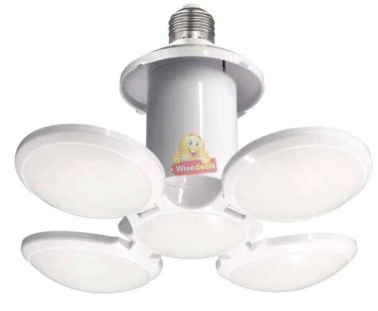 40W E27 Deformable LED Folding Football UFO Light