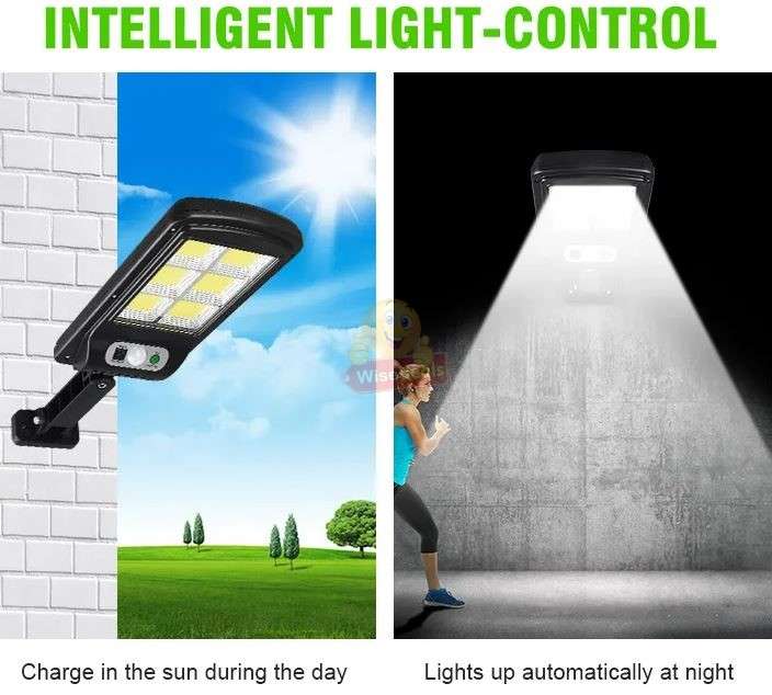 LED SOLAR Wall and Street Light with Remote Control