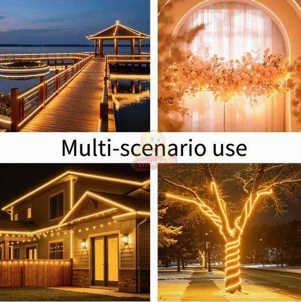3M Waterproof USB and button switch LED Smart Neon Strip Light