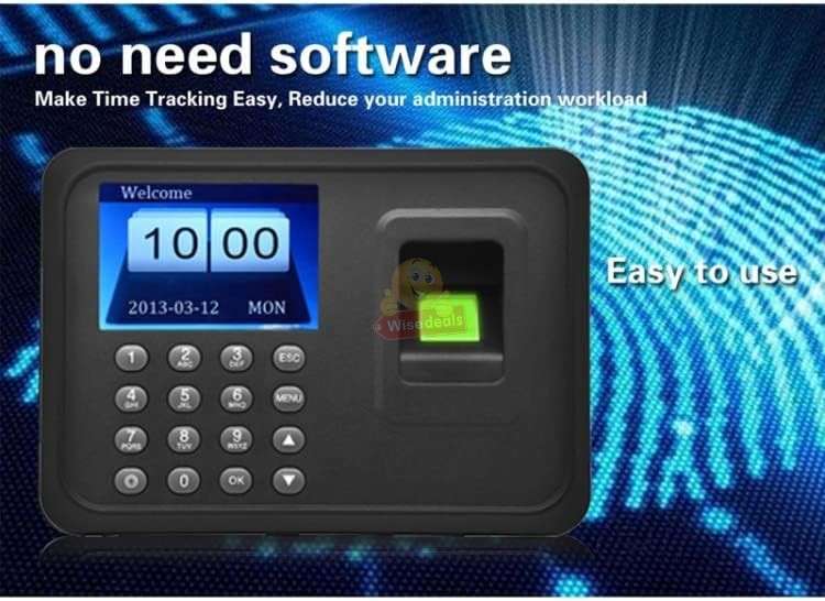 Biometric Fingerprint and Code Time Attendance System