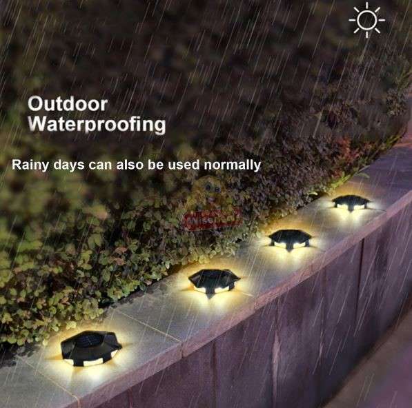Waterproof LED Rechargeable Solar Ground and Wall light