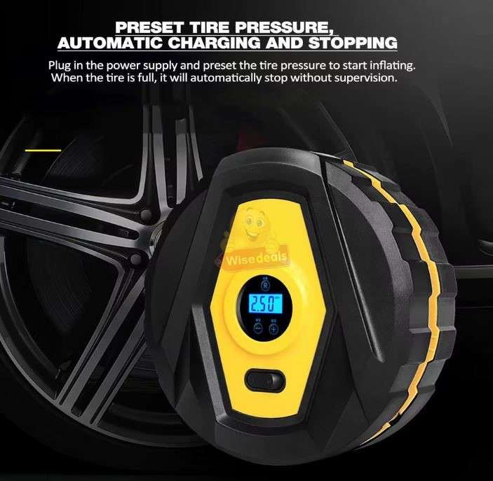 Air Compressor Tyre Inflator Accessory Kit