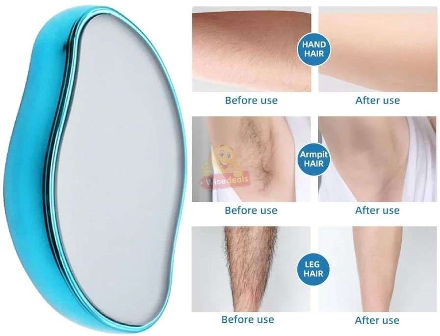 Painless and easy Crystal Hair Remover