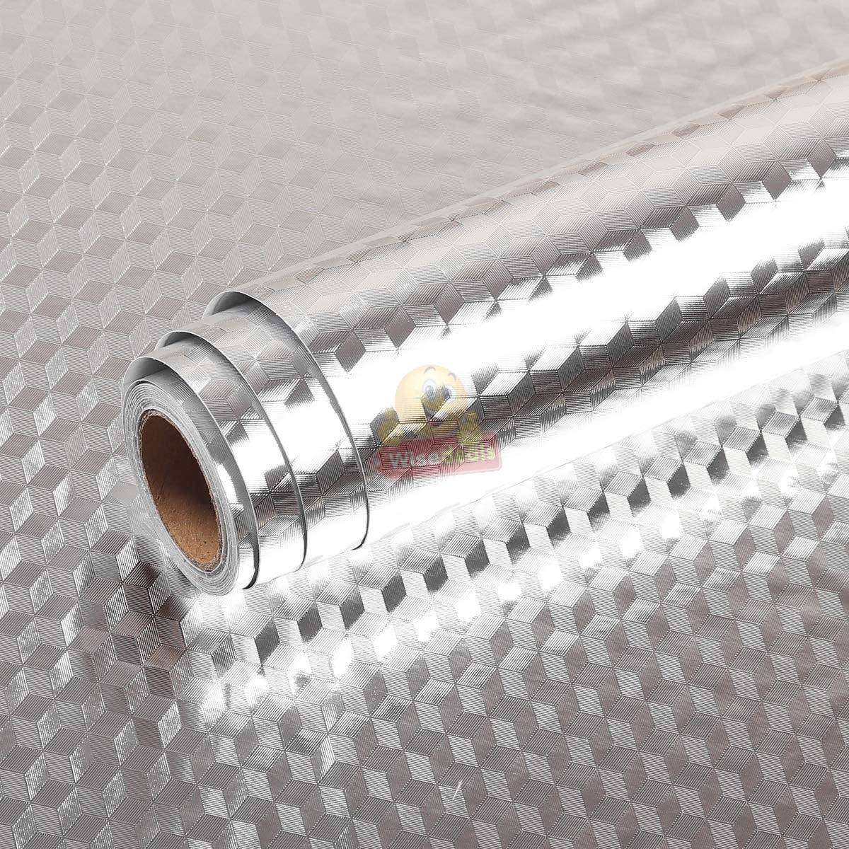 60cm X 200cm Self-adhesive Aluminium Foil Sticker Roll