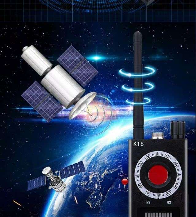 Wireless Signal Laser Lens GSM Camera Audio Detector GPS Tracking