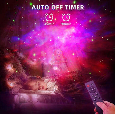 Astronaut Starry Sky Colourful Star Projector with Timer