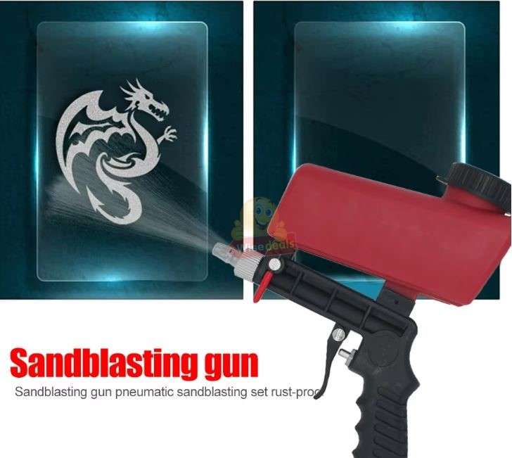 Handheld Easy to Operate Pneumatic Sandblaster Gun
