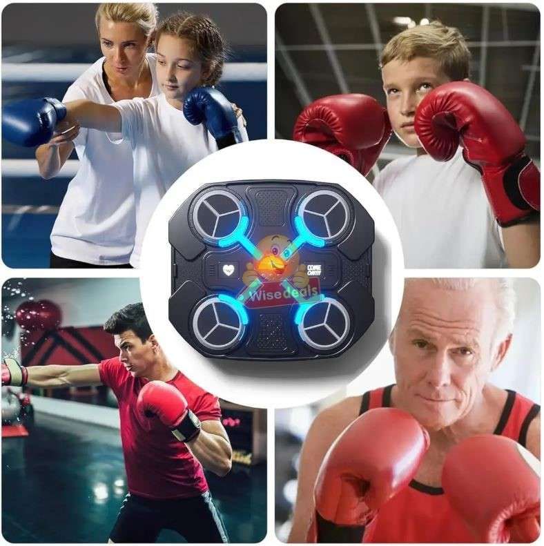 Bluetooth 3 Speed Music Boxing Relaxing Exercise Wall Mounted Speaker
