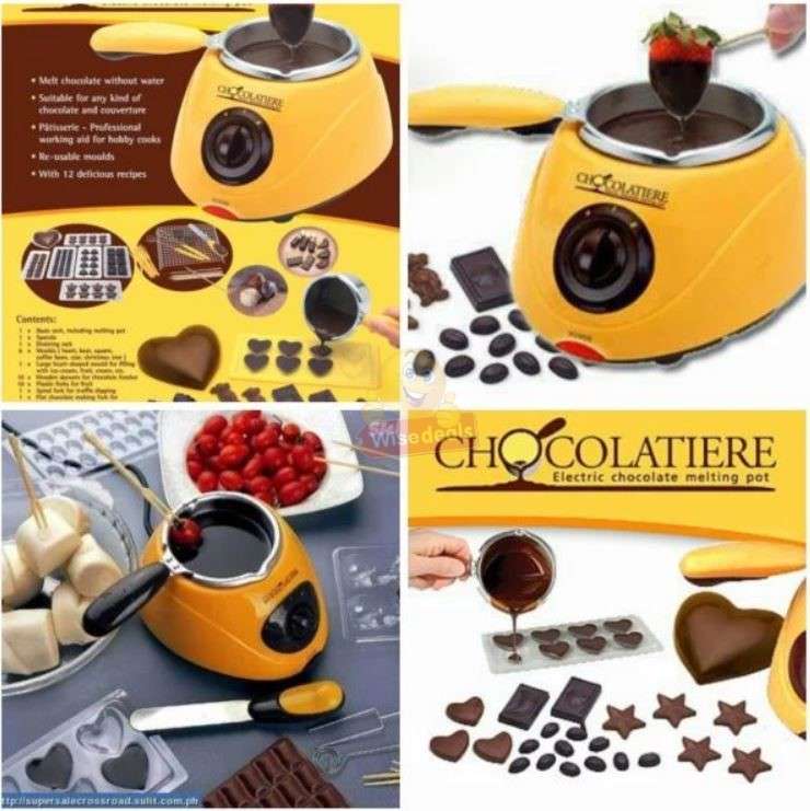 Electric Chocolate Melting Pot with lots of Accessories