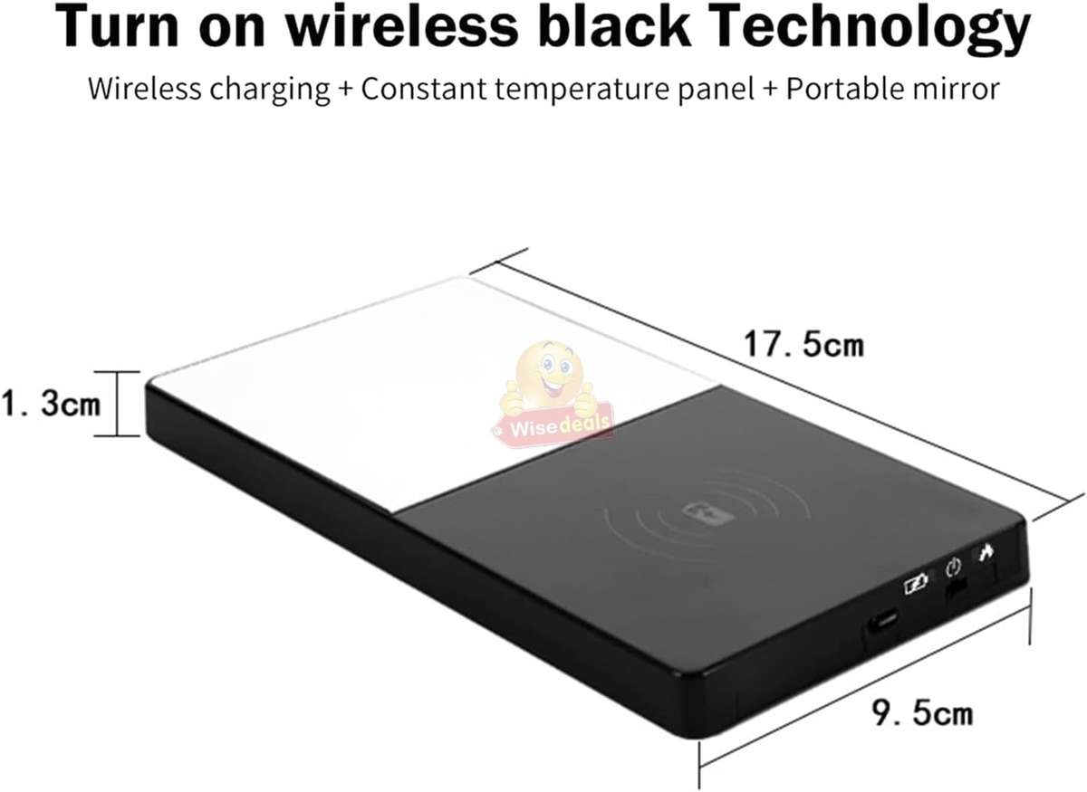 2-in-1 Wireless Charger and Coffee Cup Warmer