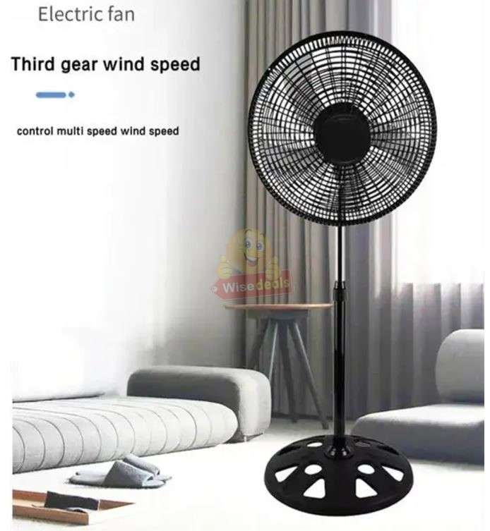 18 Adjustable Stand Fan with 3 Speed Controls