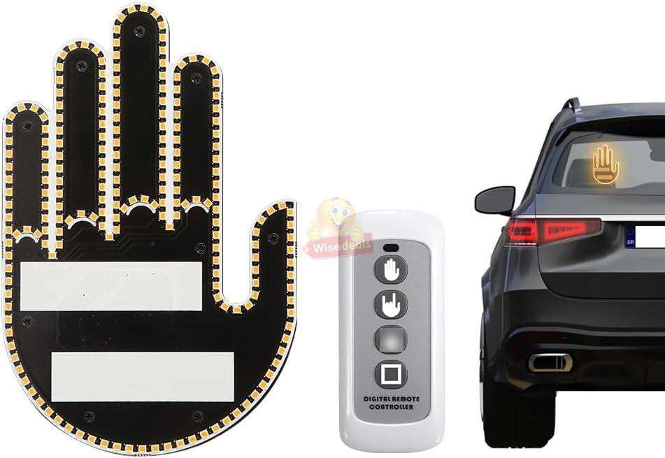 3 Gesture LED Car Window Light