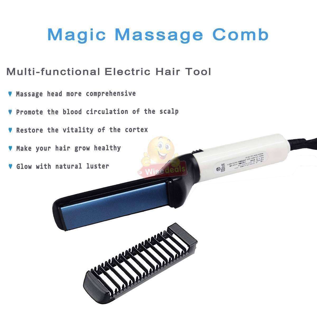 Modelling Comb Men Beard and Hair Quick Straightener