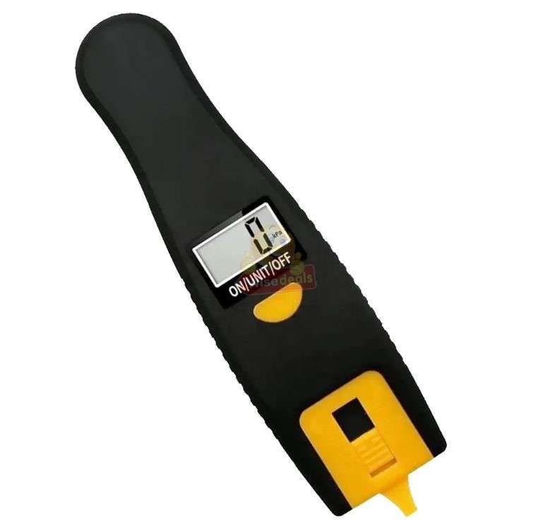 2 in 1 Digital LCD Display Tyre Air Pressure Gauge Meter