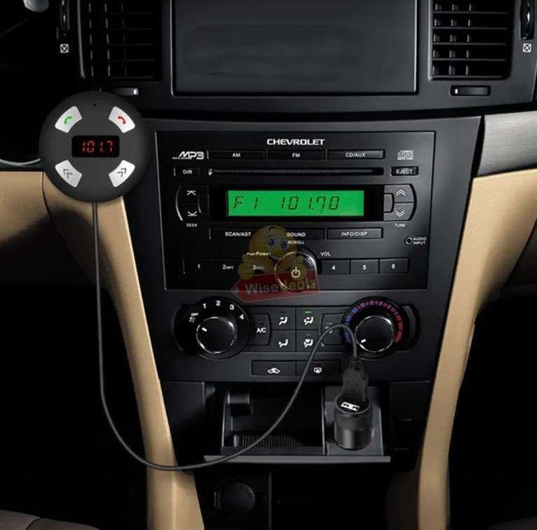 Mini Bluetooth Music Receiver FM Transmitter TF Card Car Mp3 Music Play