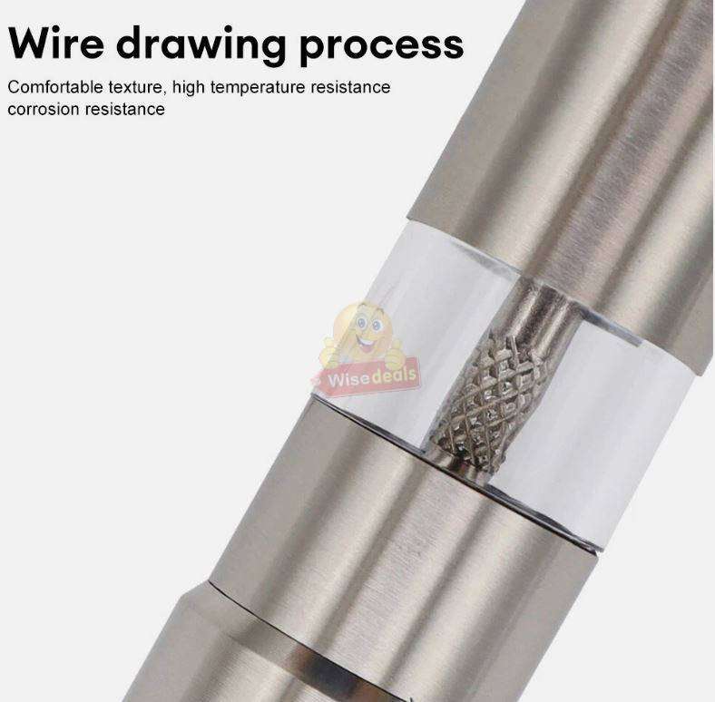 Stainless Steel Pressing Pepper Mill