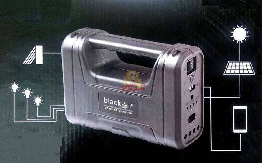 Solar Home Light and Charging System