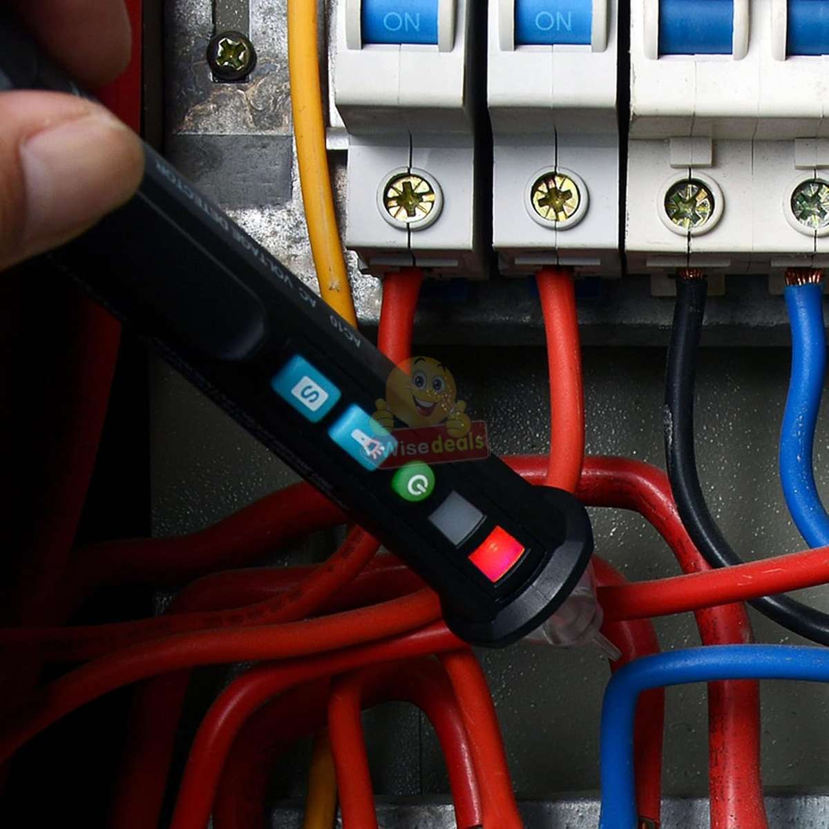 Multi-Function 12V / 48V -1000V Pen Style Non-Contact AC Voltage Detector