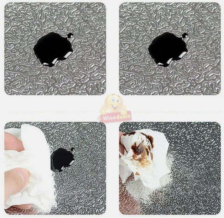 Aluminium Foil Roll Wardrobe Cabinets Cupboard Stove Table Drawer Oil and Heat Proof