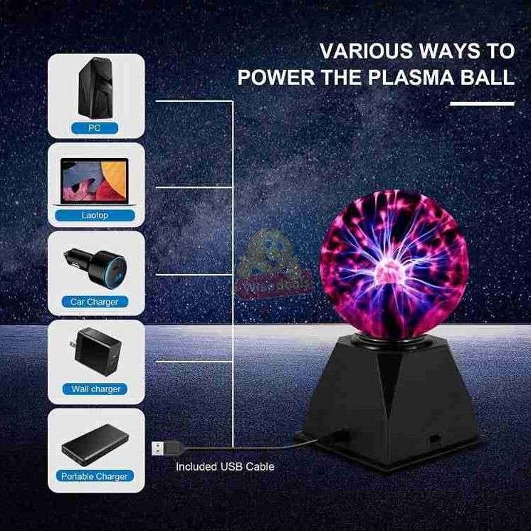 Magic Plasma Ball Touch Lamp