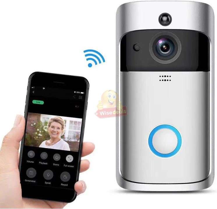 Smart WIFI Video Doorbell Camera and Video Visual Intercom