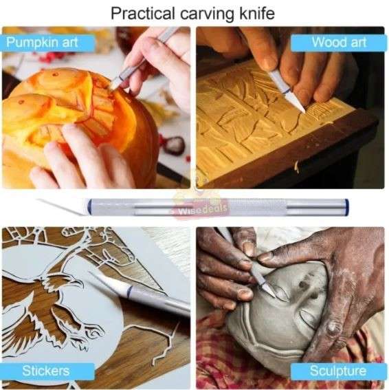 13 Piece Carving Knife Set with Storage Case