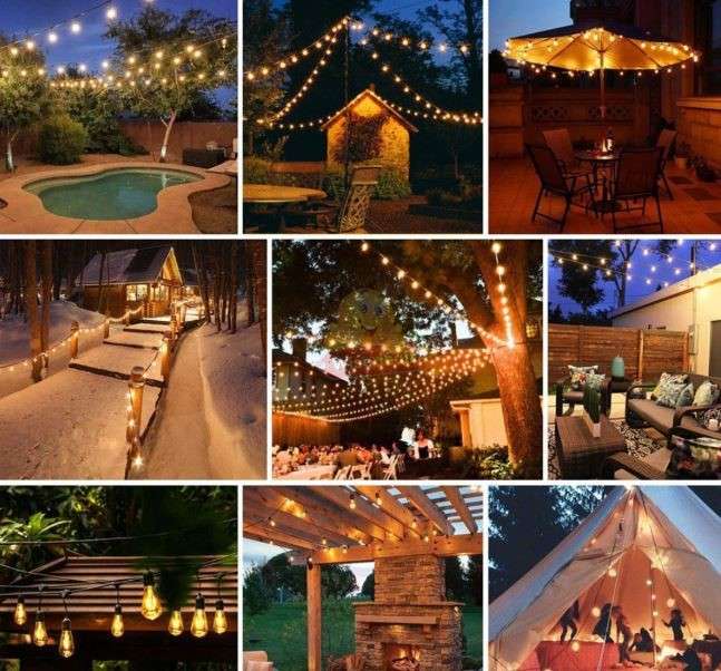 Waterproof SOLAR LED String Lights for Indoor, Outdoor and Commercial use