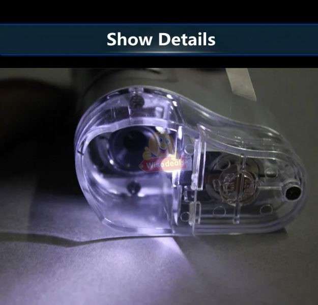 Handheld Mini Pocket Microscope 20X - 40X Optical Zoom with LED Light