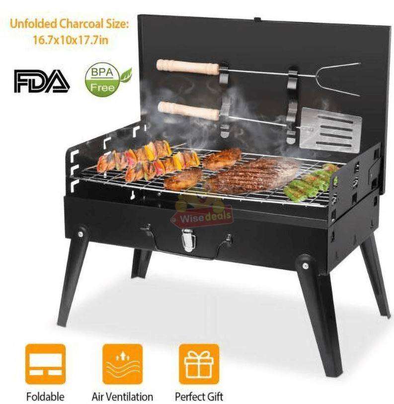 Folding Portable Barbecue Charcoal Grill Braai