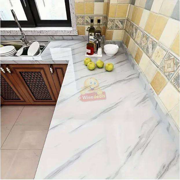 Self-Adhesive water-resistant Marble Pattern Film 40CM x 2M