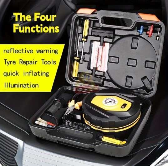 Air Compressor Tyre Inflator Accessory Kit