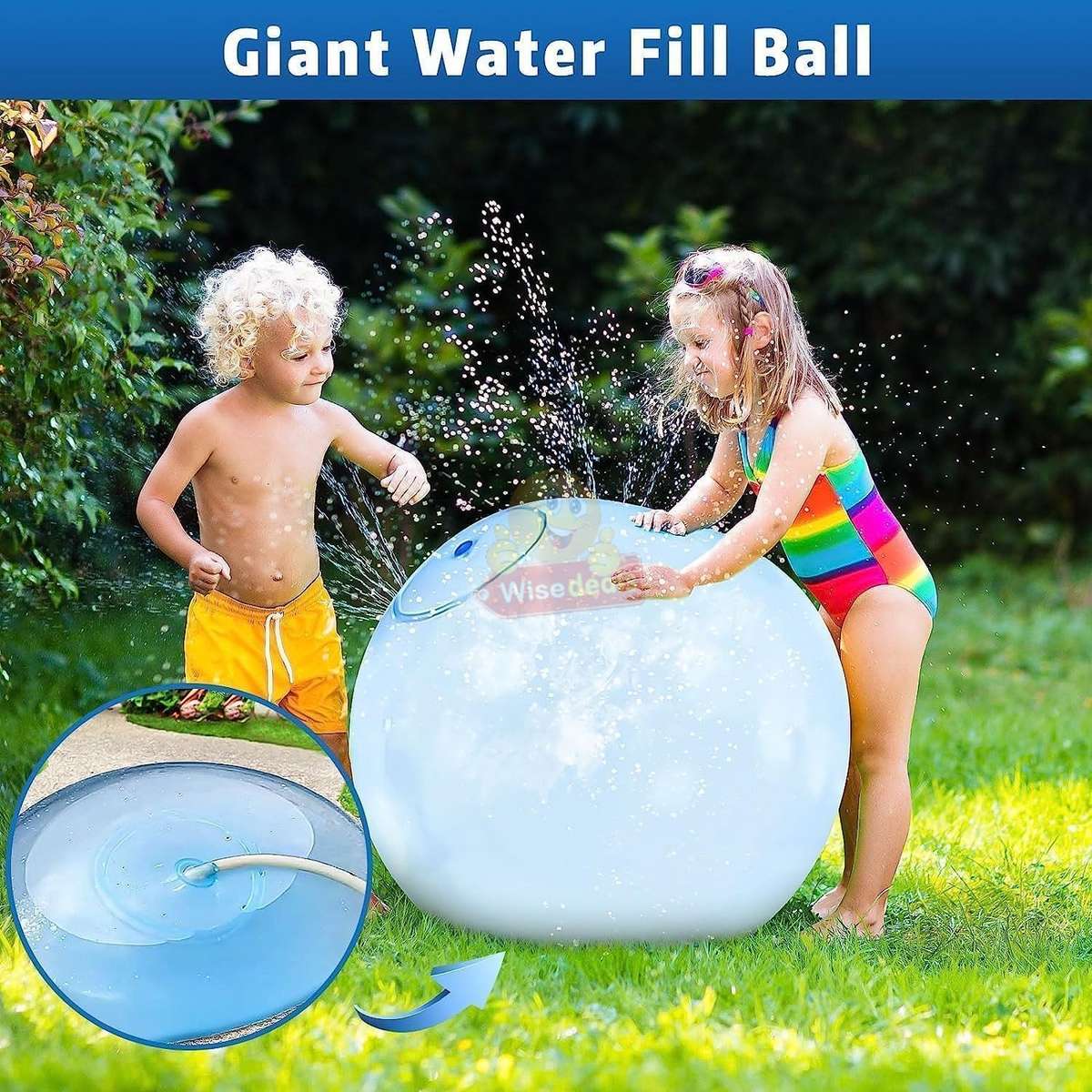 Giant Water filled or without water playing ball 120cm x 120cm