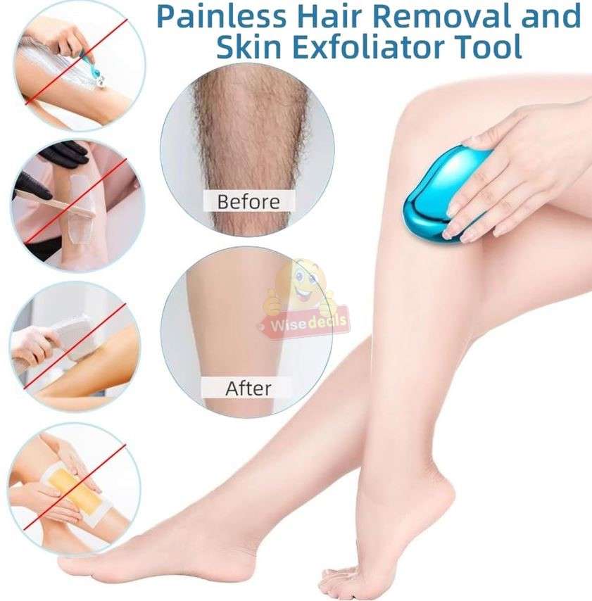 Painless and easy Crystal Hair Remover