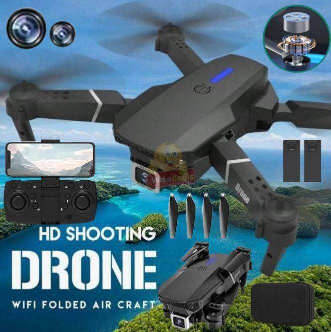 Dual Camera E88 Max 4K Drone with Accessories