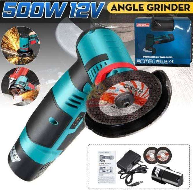 Rechargeable Angle Grinder Kit