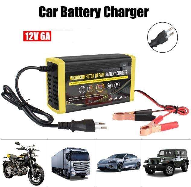 12V 6A Intelligent Battery Charger