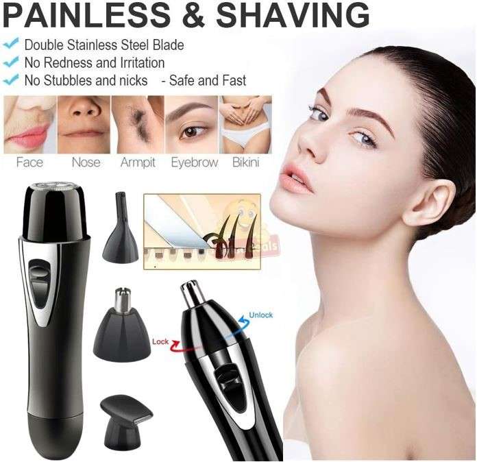 4 in 1 Multifunctional Shaver for Ladies