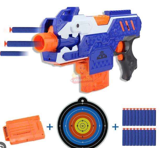 Soft Bullet Elite Disruptor Toy Gun with Accessories