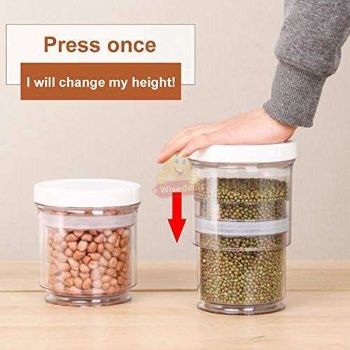 Adjustable food Storage Container