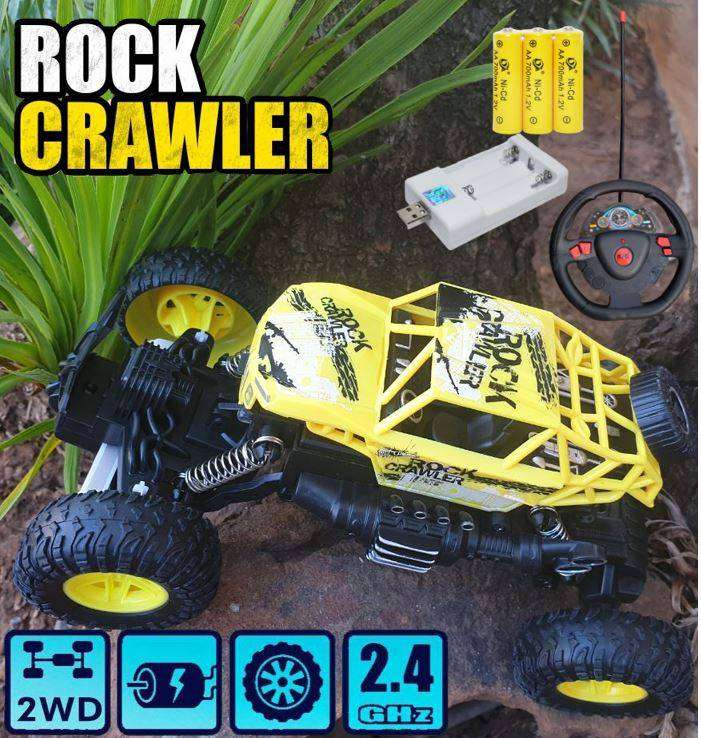 2 Wheel Drive Die-Cast Off-Road Rock Crawler