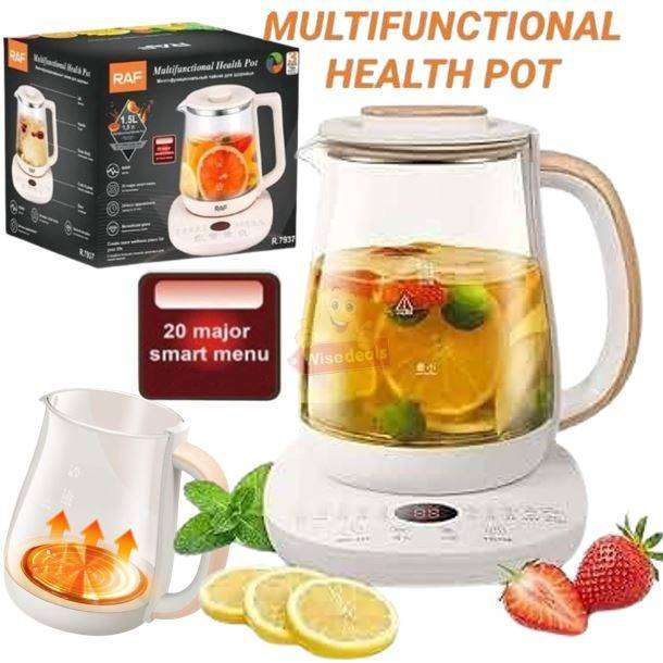 1.5L Glass Multifunctional Health Pot and Kettle