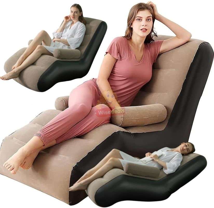 Very Comfortable and Large Inflatable Lazyboy Recliner Sofa