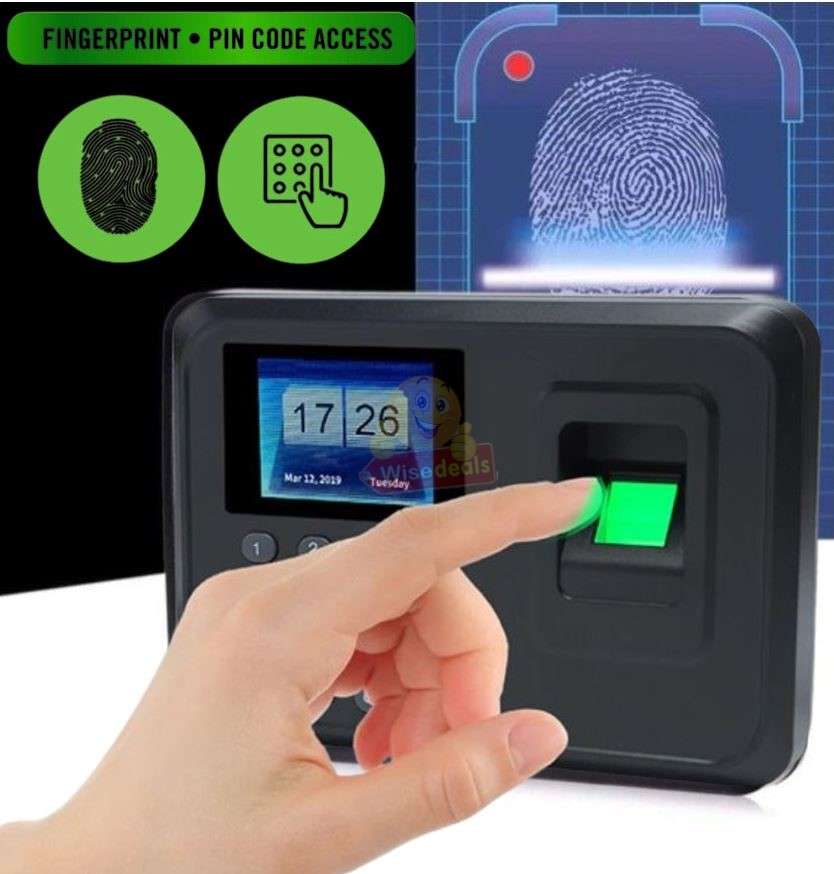 Biometric Fingerprint and Code Time Attendance System
