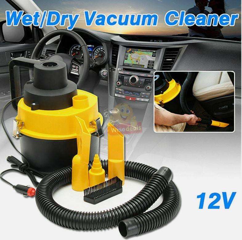 Large Tyre Inflator Plus Wet and Dry Vacuum Cleaner