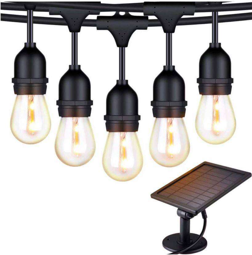 SOLAR Waterproof Bulbs LED String Lights