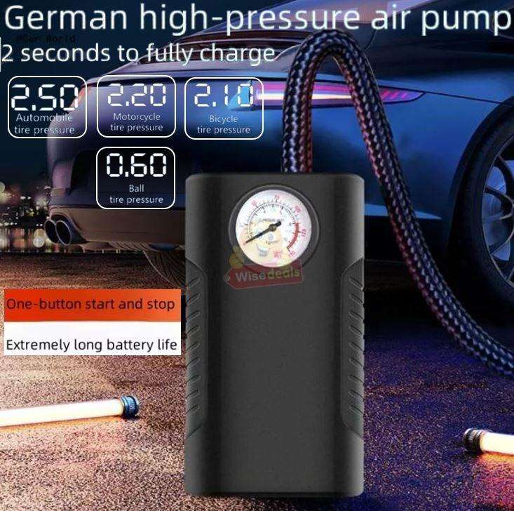 12V German High-pressure Air pump Inflator