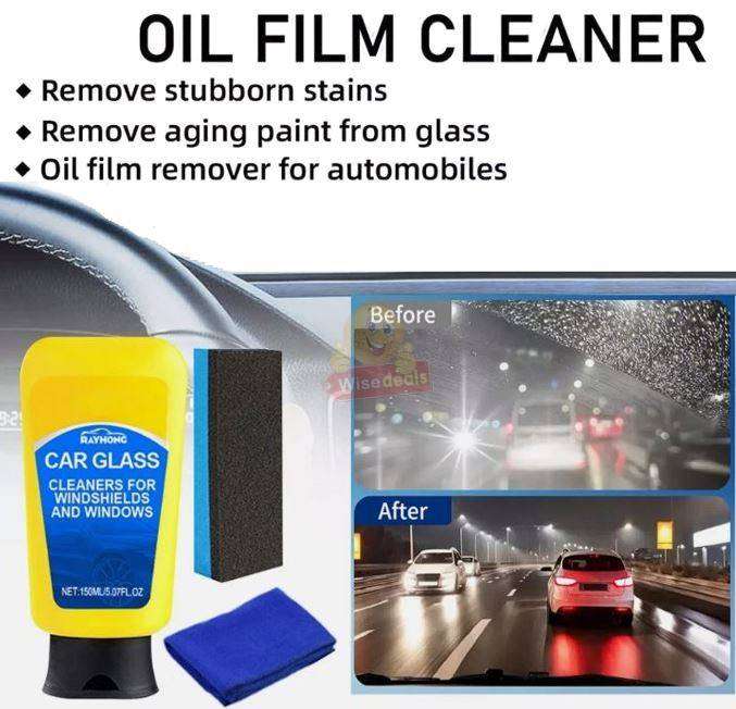 Windscreen and Window Oil Film Cleaner
